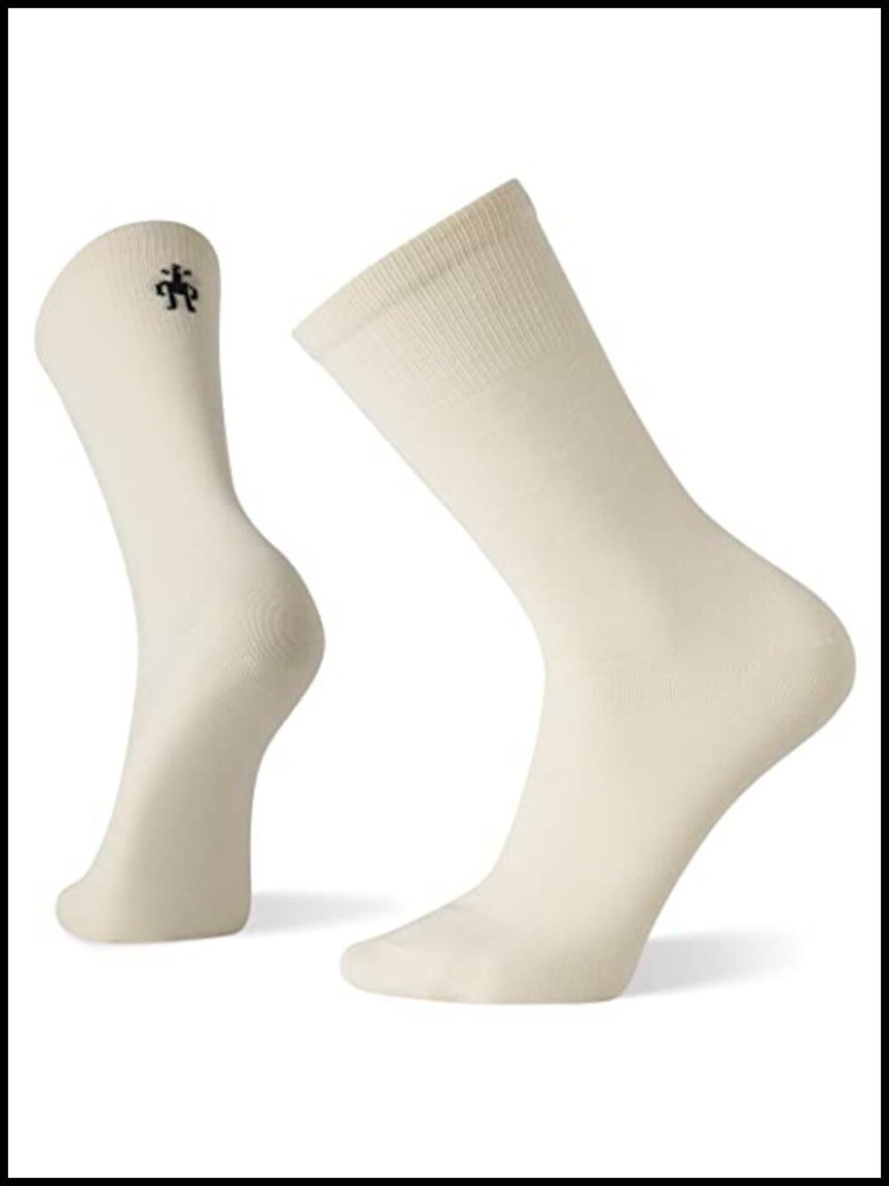 Merino Wool Unisex Hiking Liner Socks Crew Length Zero Cushion